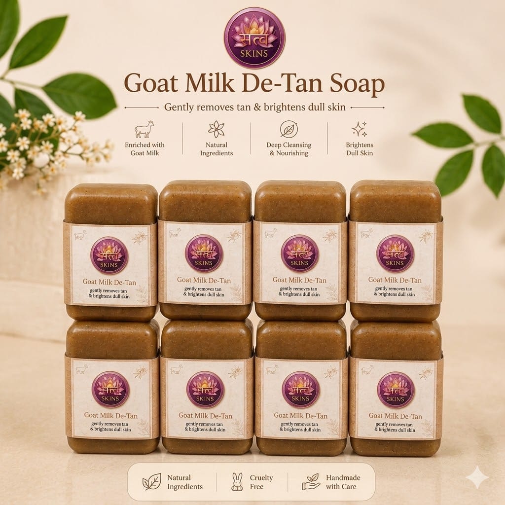 Goat Milk Detan - Pack of 8
