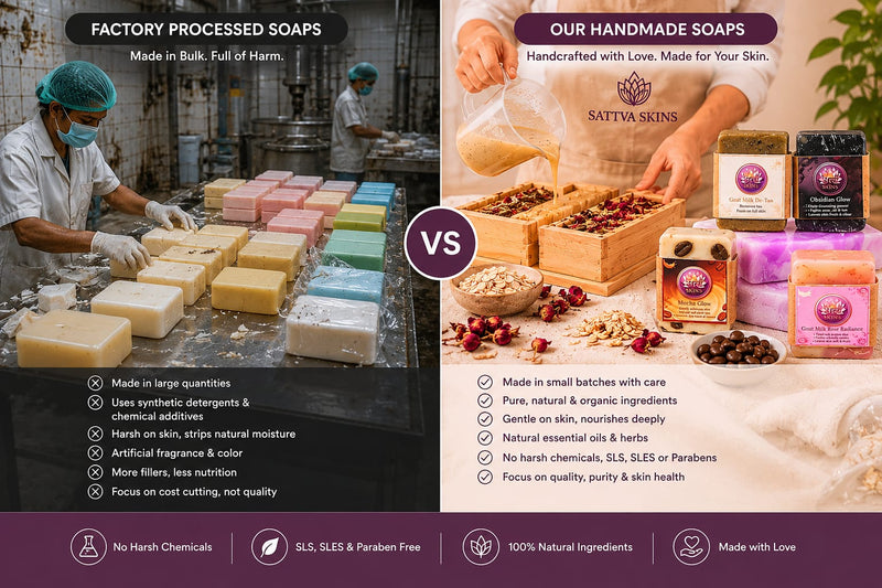 Why Handmade Soaps Are Better Than Commercial Soaps for Your Skin