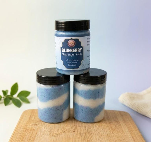 blueberry sugar scrub